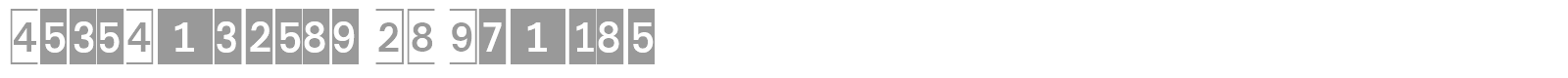 DecoNumbers LH Square font preview